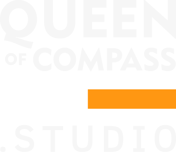Queen of Compass Studio logo